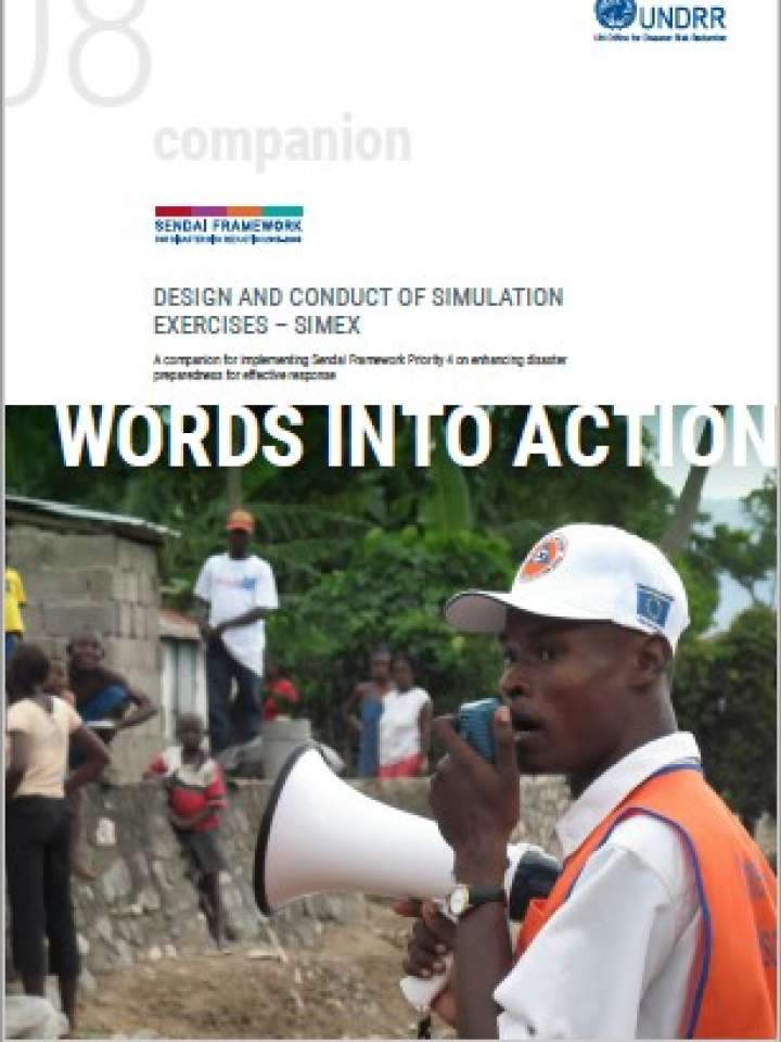 Words into Action guidelines - Design and conduct of simulation exercises - SIMEX