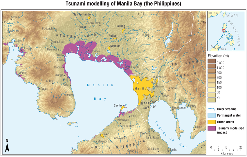 Tsunami Map Philippines