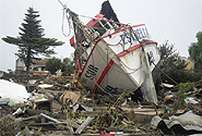  Photo of the devastation caused by the earthquake in Chile 28 Feb 2010 by Flickr user Felipe Ovalle, Creative Commons Attribution-Noncommercial-No Derivative Works 2.0 Generic, http://www.flickr.com/photos/nkesmeping/4396410357/in/set-721576234057
