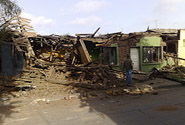  photo of earthquake damage in Chile by flickr user James Guppy, Creative Commons Attribution-NonCommercial-ShareAlike 2.0 Generic http://www.flickr.com/photos/97938415@N00/4398920008/