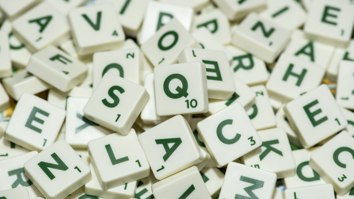 Letters of scrable
