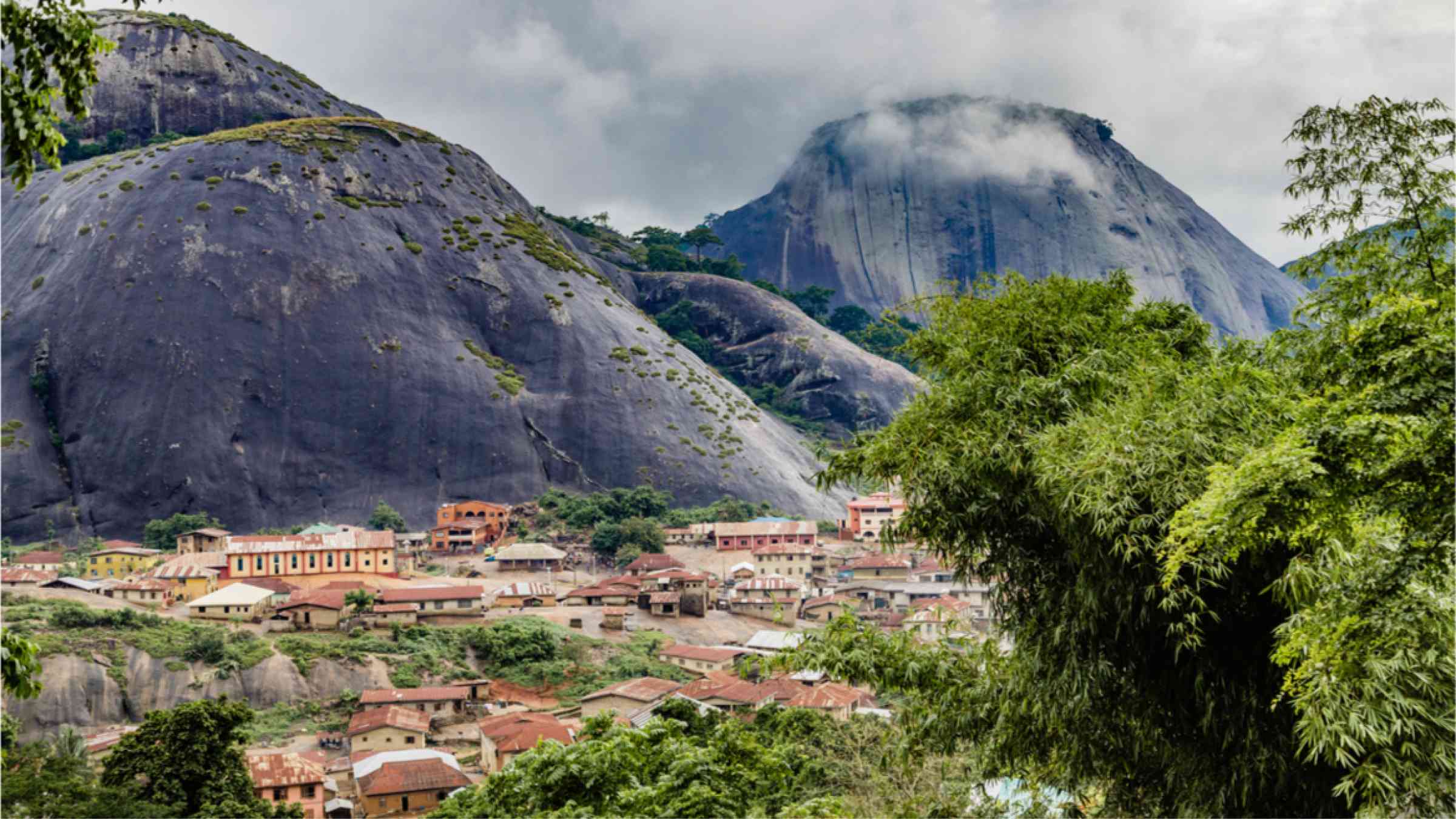 Idanre Hill , a beautiful natural landscape in Nigeria. The people of Idanre lived on these massive rocks for over a hundred years. 