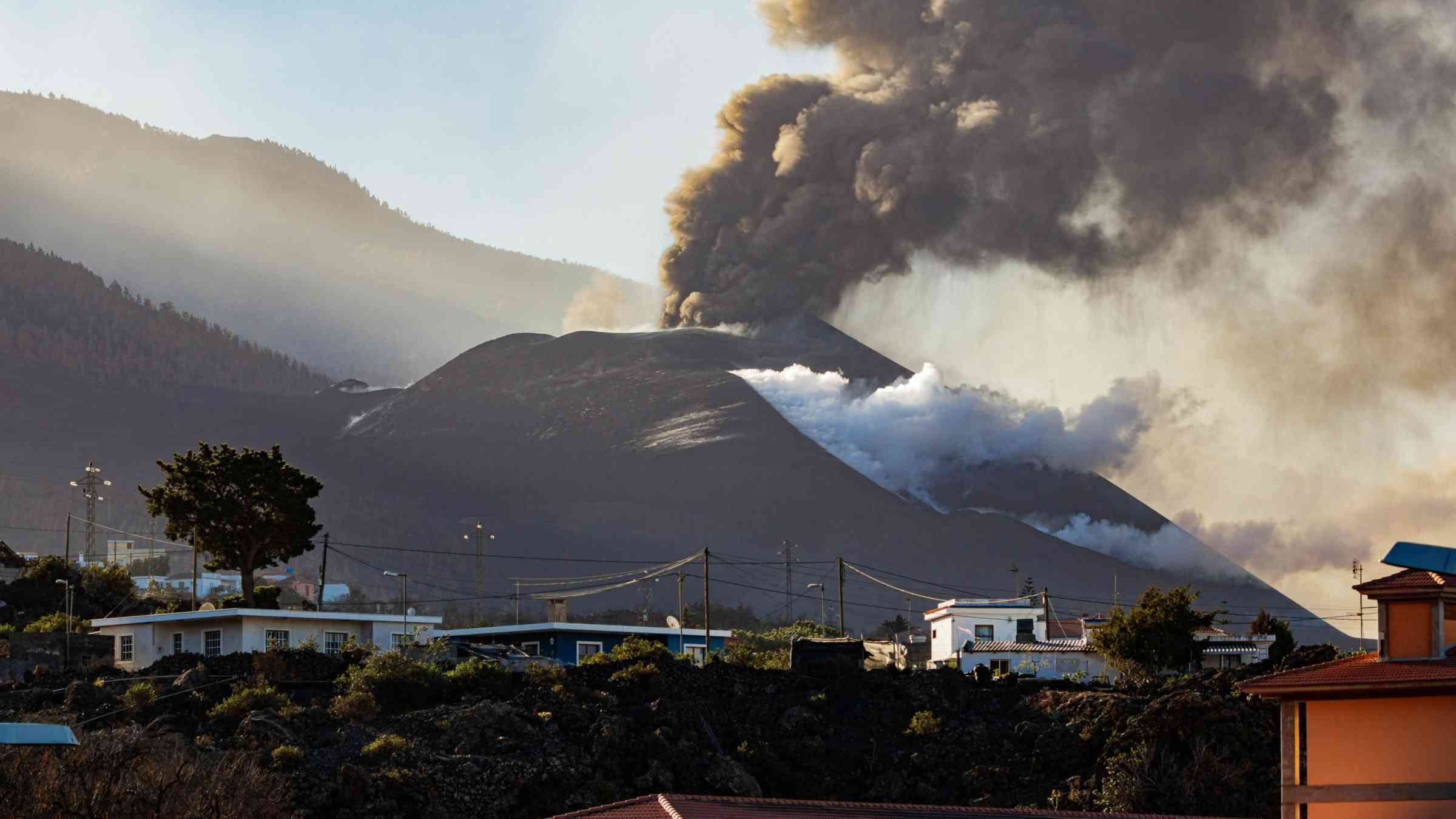 La Palma volcanic eruption in 2021