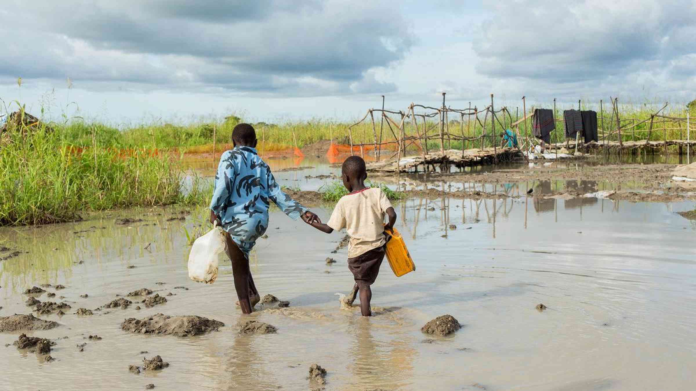 Flooding, Bentiu, South Sudan