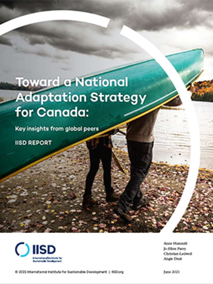 Toward a National Adaptation Strategy for Canada- Key insights from global peers