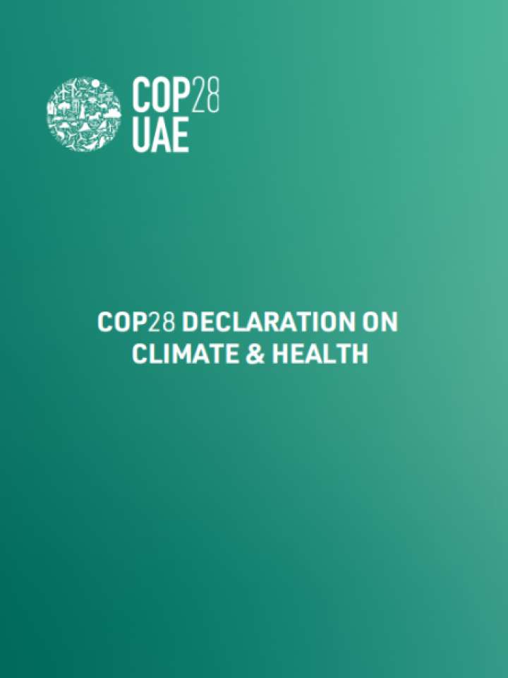 Cover and source: COP28 Presidency