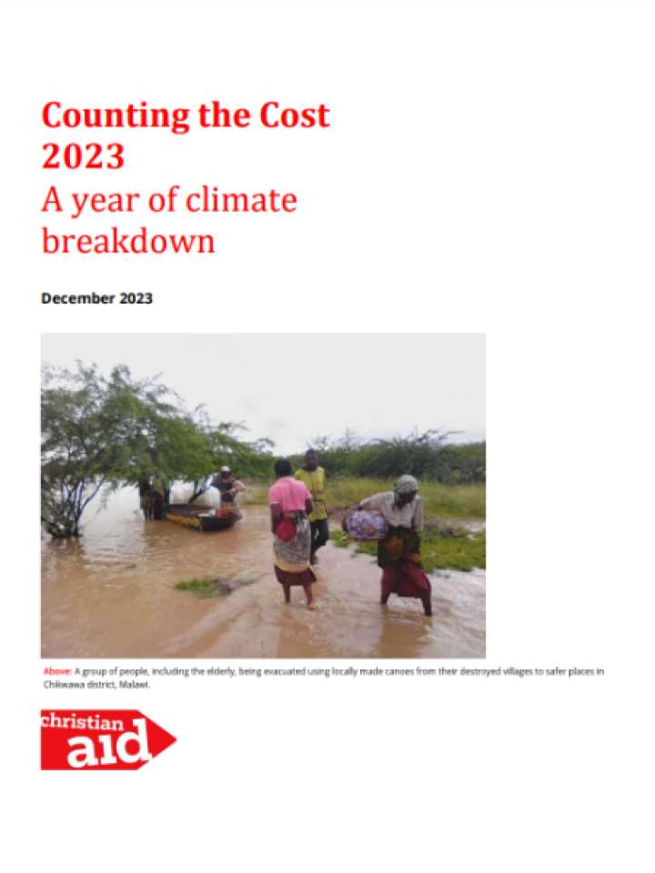 Cover and source: Christian Aid