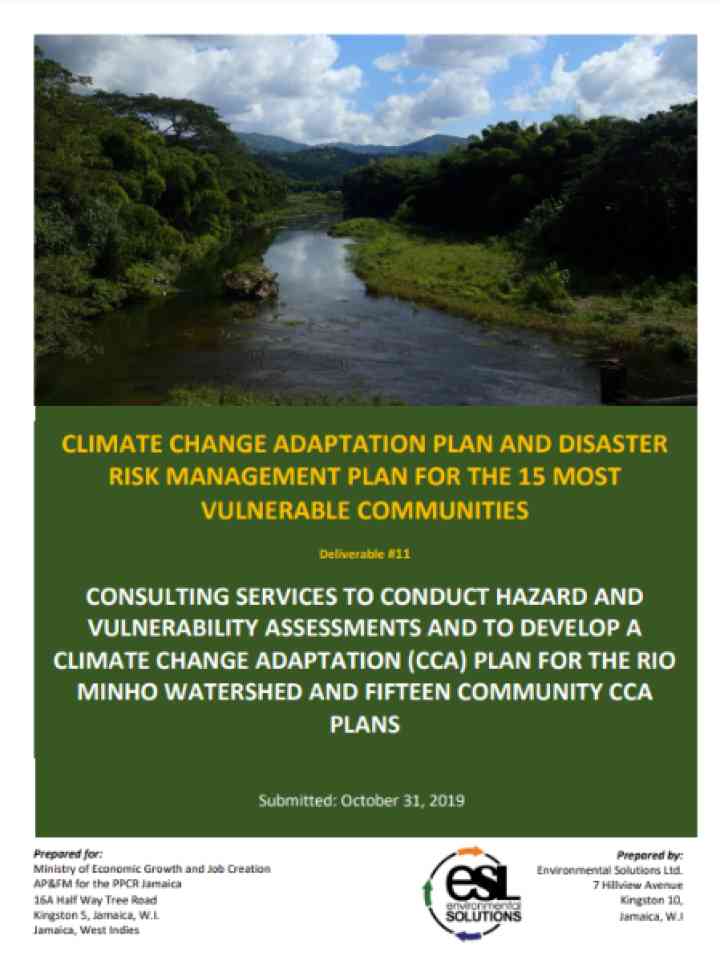 Cover and source: Environmental Solutions Limited