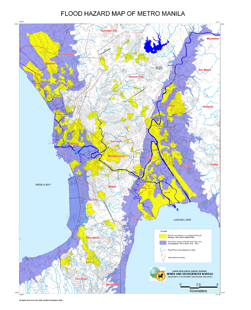 Image result for flood hazard map philippines