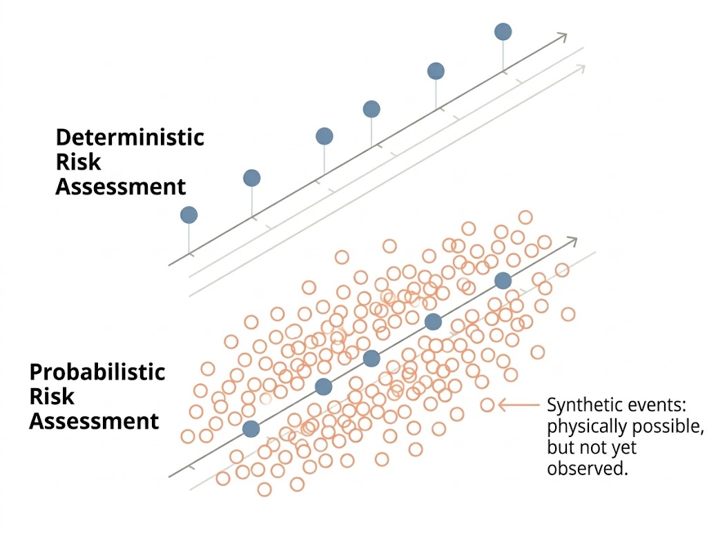 Outputs of Deterministic and Probabilistic risk assessment
