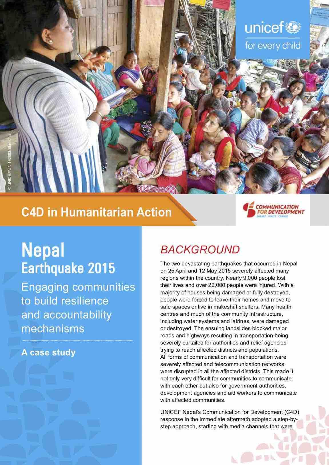 nepal earthquake case study a level