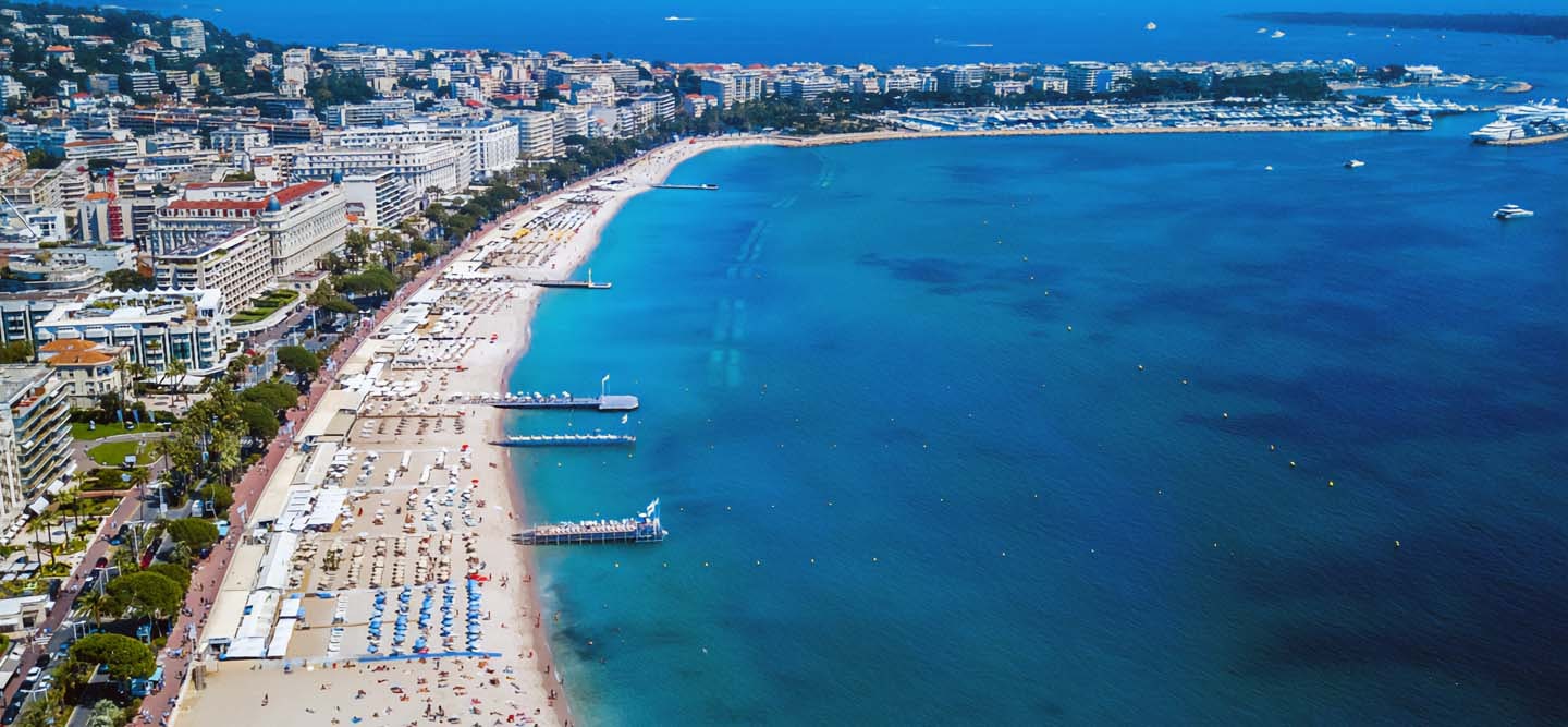 Cannes plages Croisette