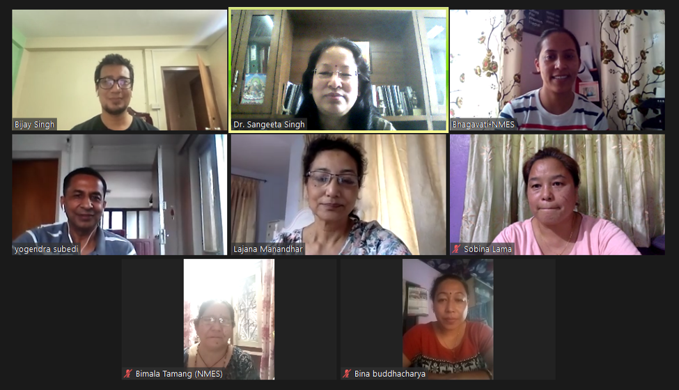 After COVID-19 has disrupted the usual ways of fieldwork and data gathering, Nepali researchers under the UK government-funded POL-CAPS project turned to video conferencing platforms to continue their engagement and discussions with their partner communities.