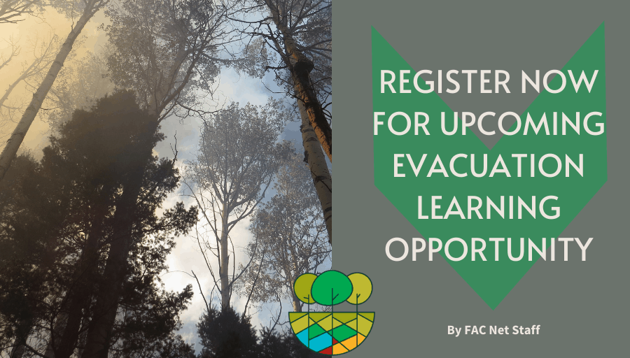 Register Now for Upcoming Evacuation Learning Opportunity