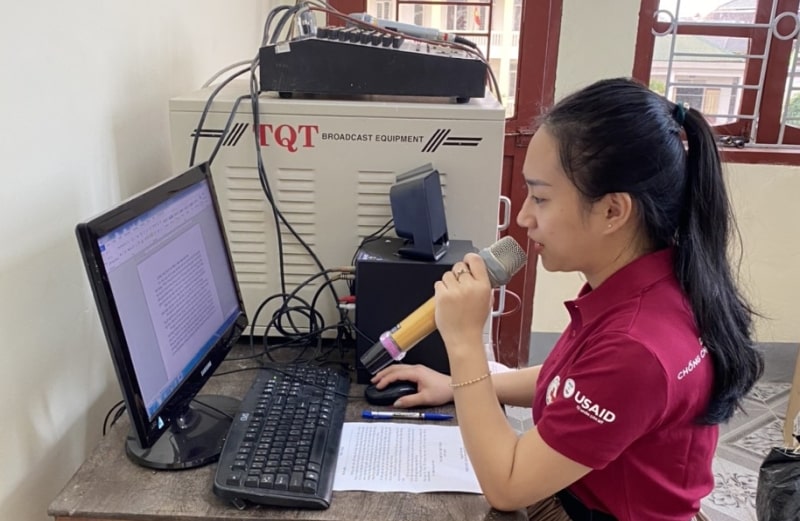 USAID Vietnam early warning broadcasts