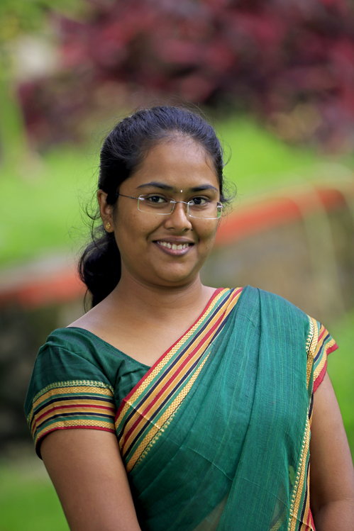 Photo of a smiling young woman