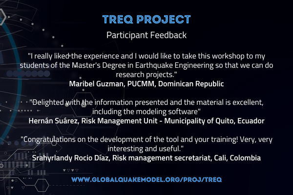 TREQ OQ online training participant feedback