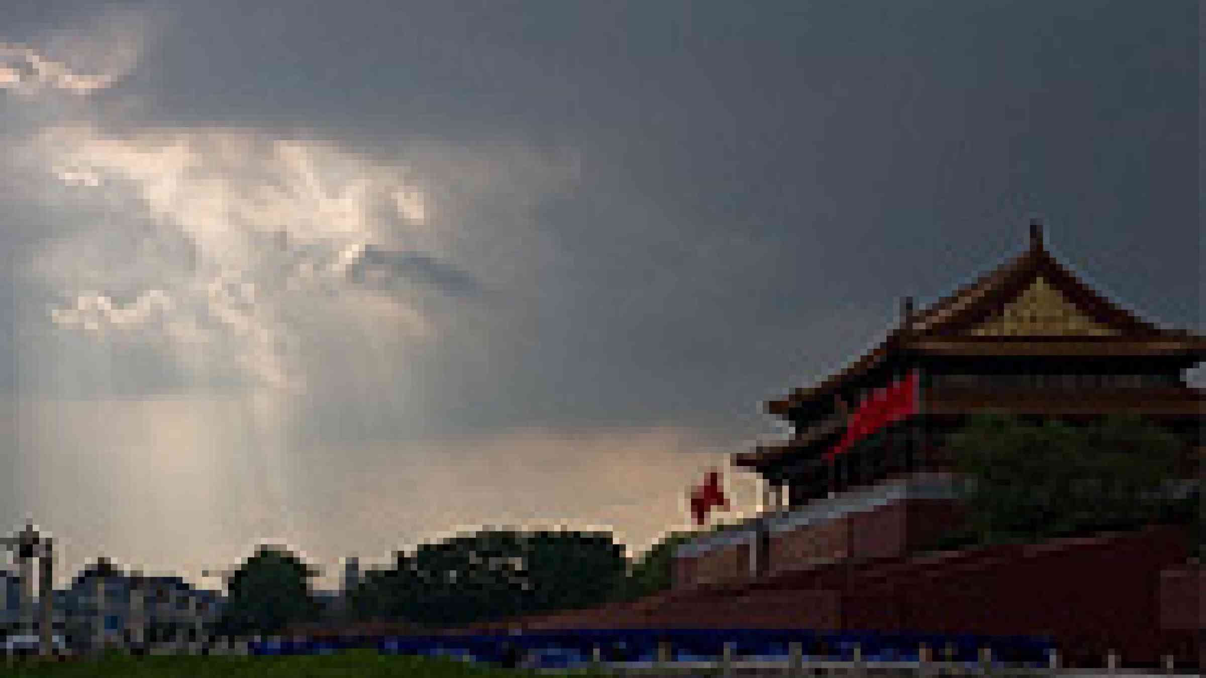 Photo of storm clouds over Tiananmen Gate, Beijing by Flickr user, Steve DeMent, Creative Commons Attribution-Noncommercial-No Derivative Works 2.0 Generic http://www.flickr.com/photos/sdement/2444288145/