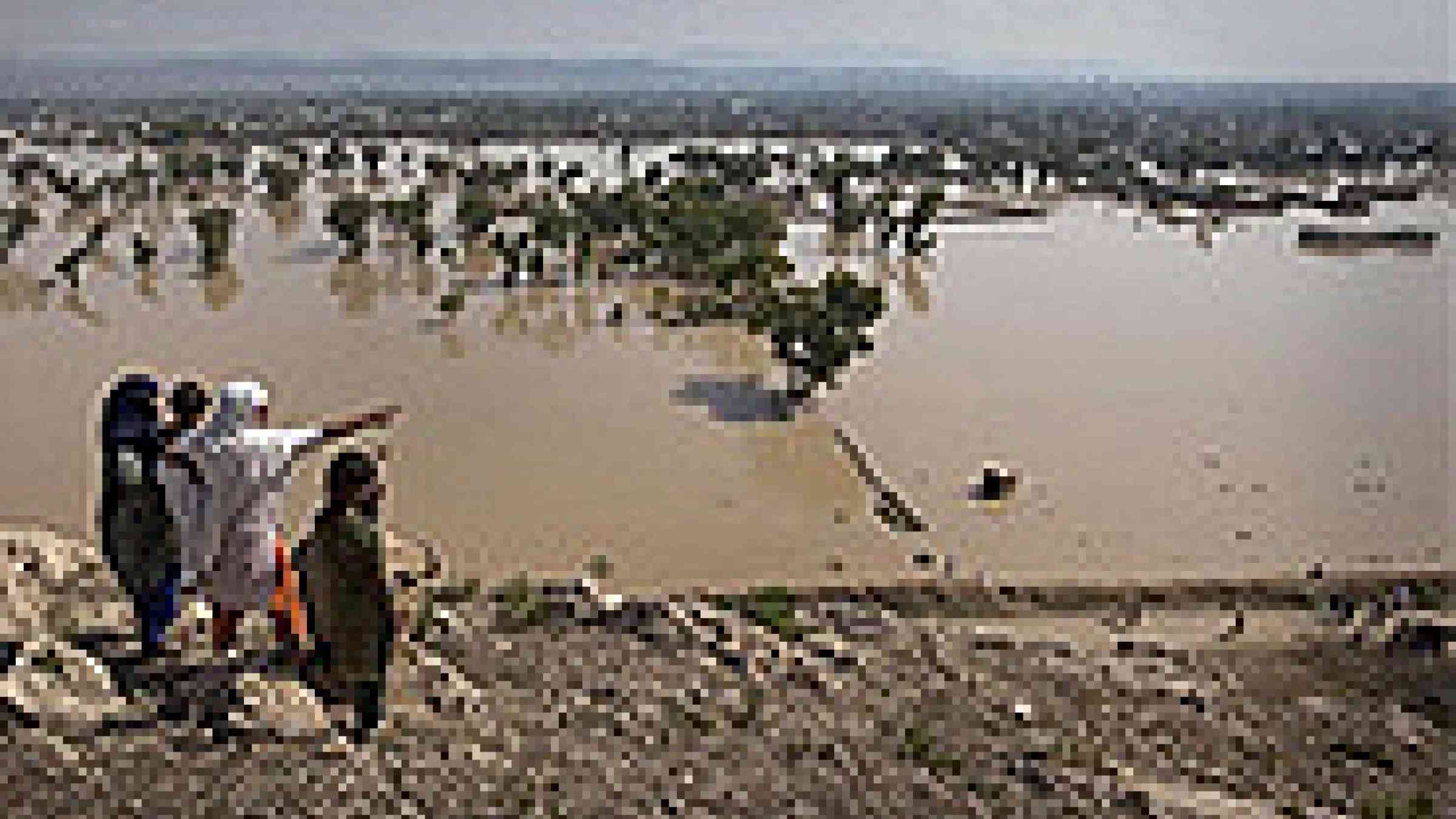 Aftermath of floods in Pakistan. Copyright Oxfam