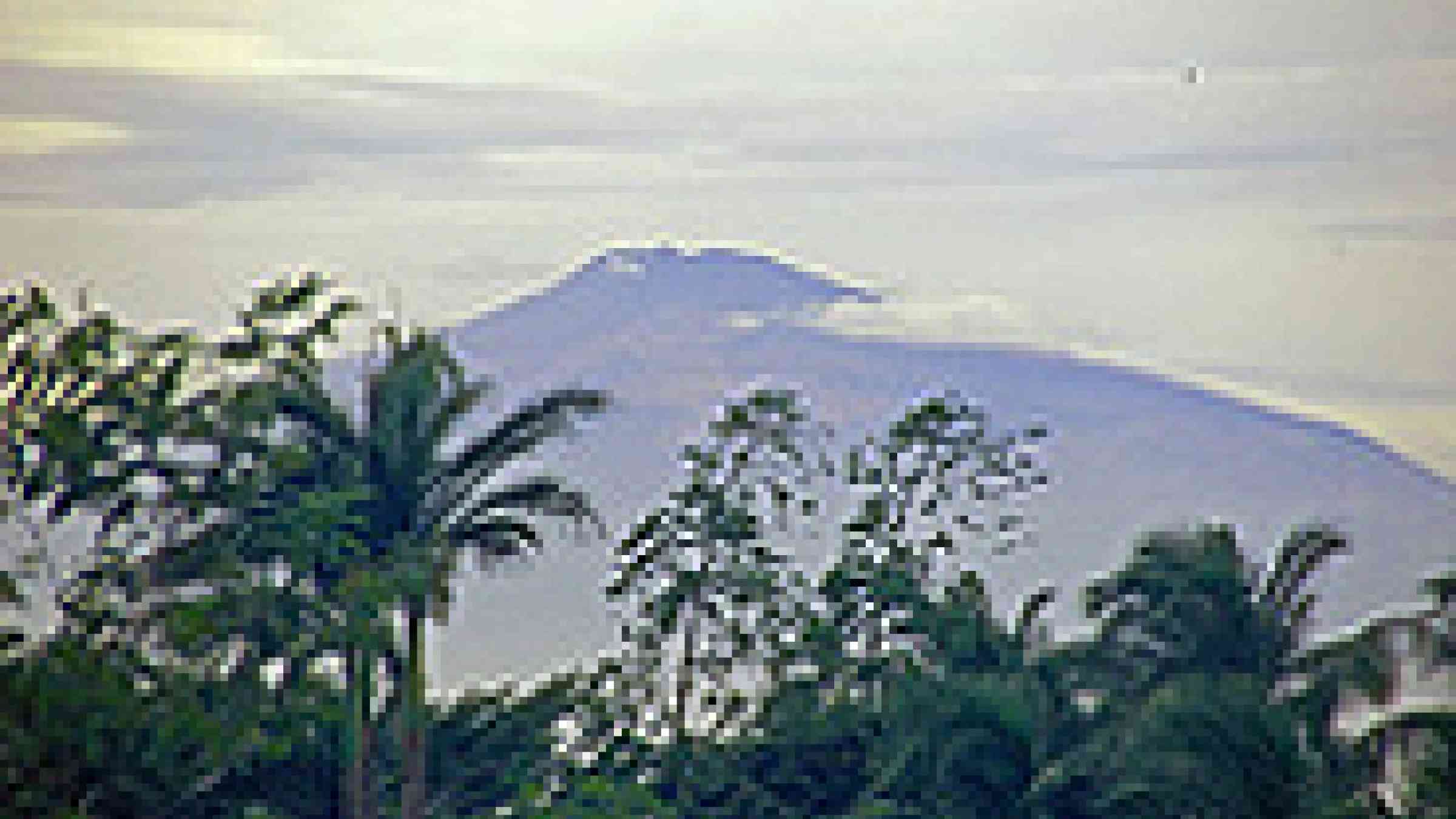 Photo of Mount Fako, Cameroon by John and Mel Kots, Creative Commons Attribution-NonCommercial-NoDerivs 2.0 Generic http://www.flickr.com/photos/melanieandjohn/2347261849/sizes/m/in/photostream/