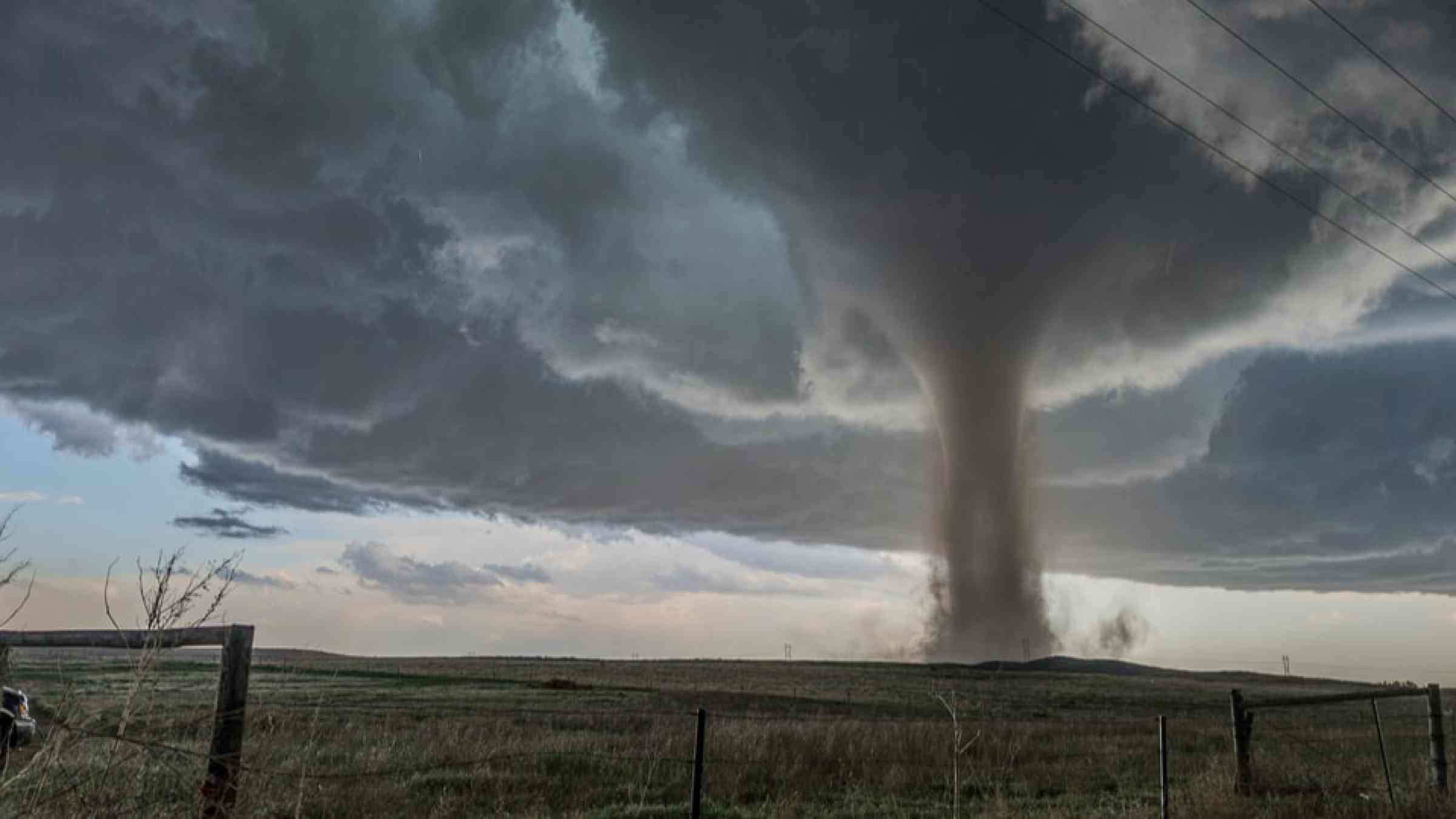 Tornado in Colorado, USA
