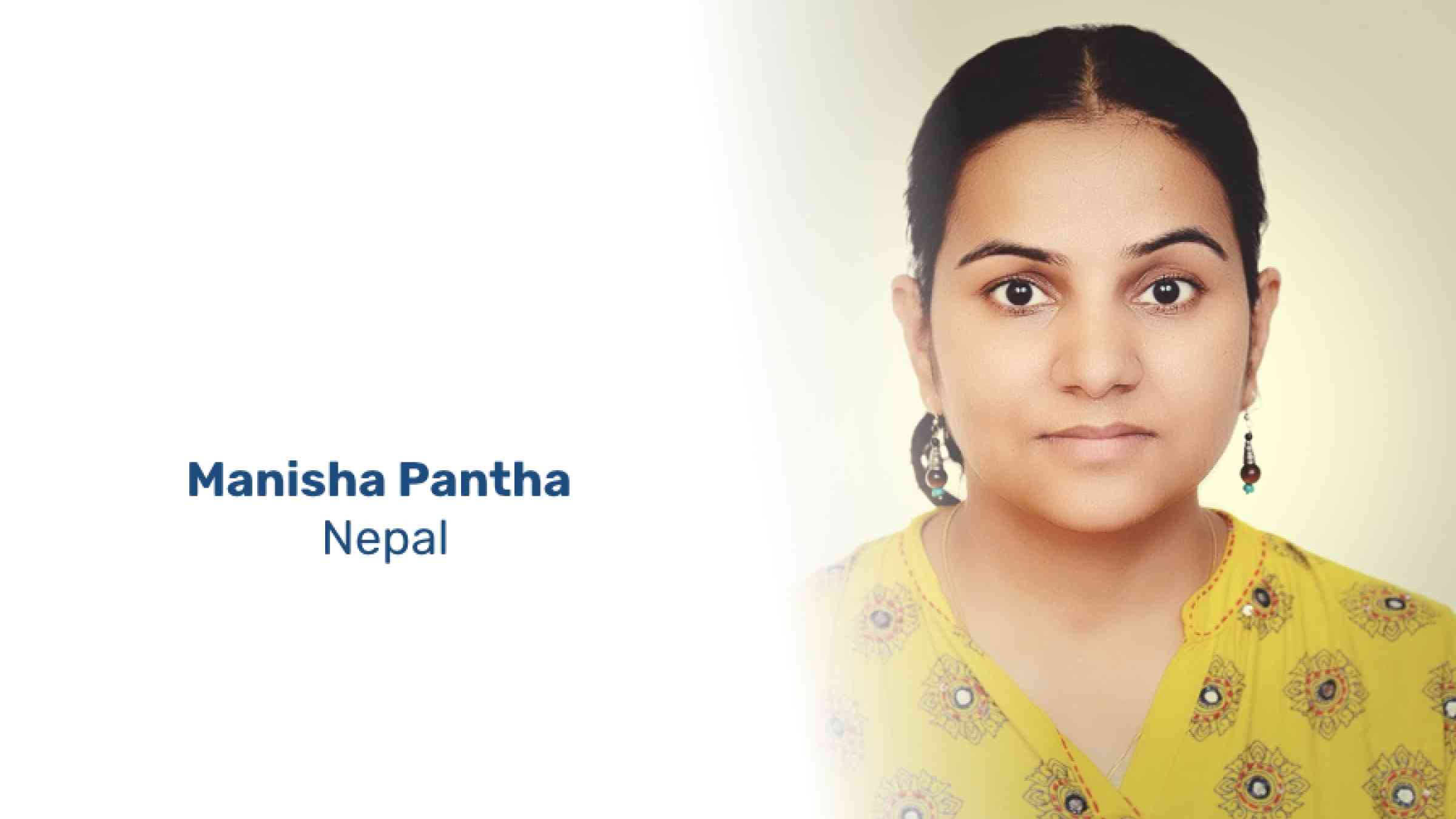 Bio picture of Manisha Pantha