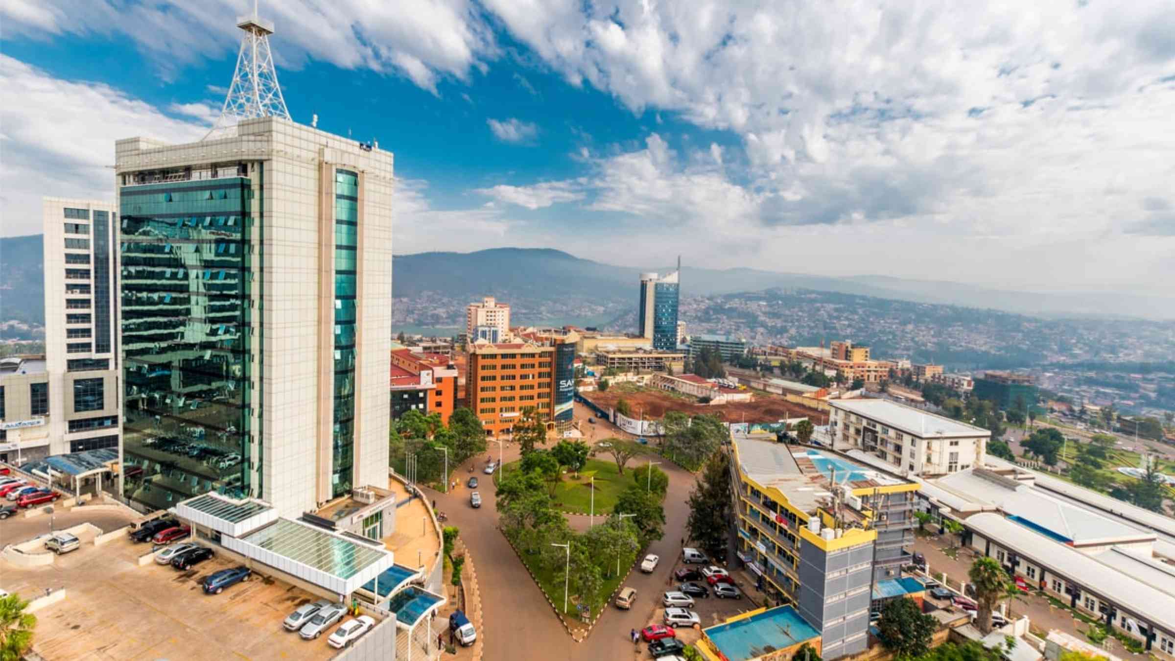 Overview of Kigali, Rwanda