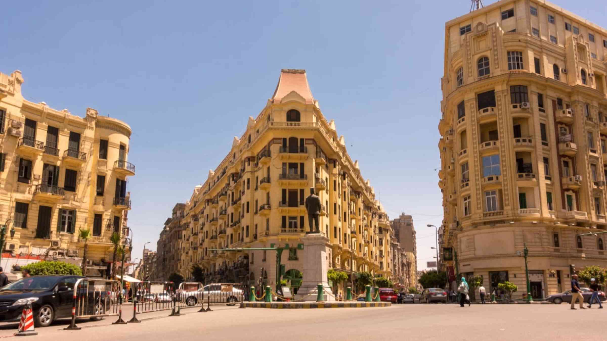 Talaat Harb square in Cairo, Egypt