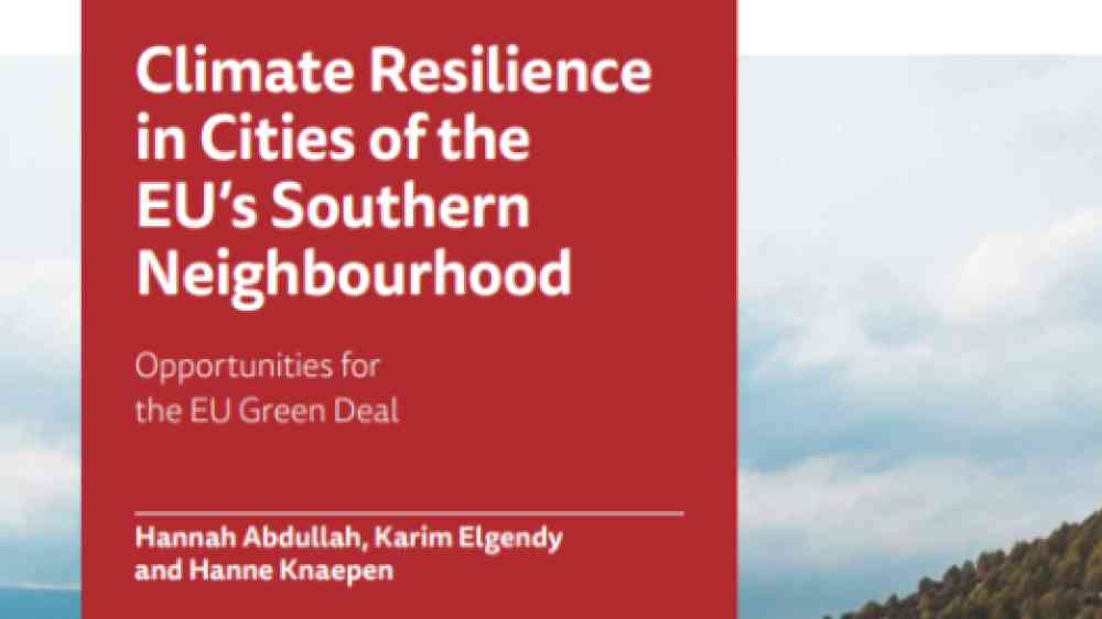 Climate resilience in cities of the EU’s southern neighbourhood ...