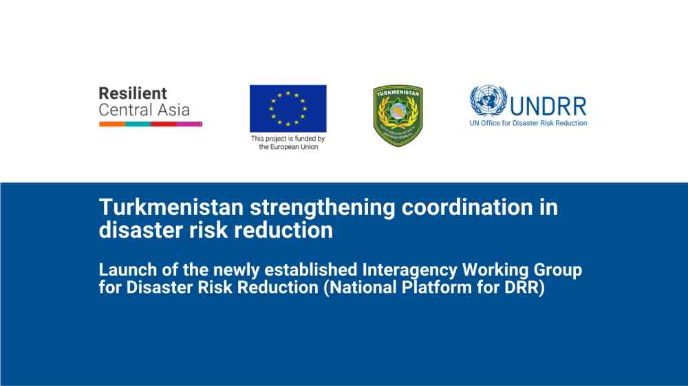 Turkmenistan IWG for DRR