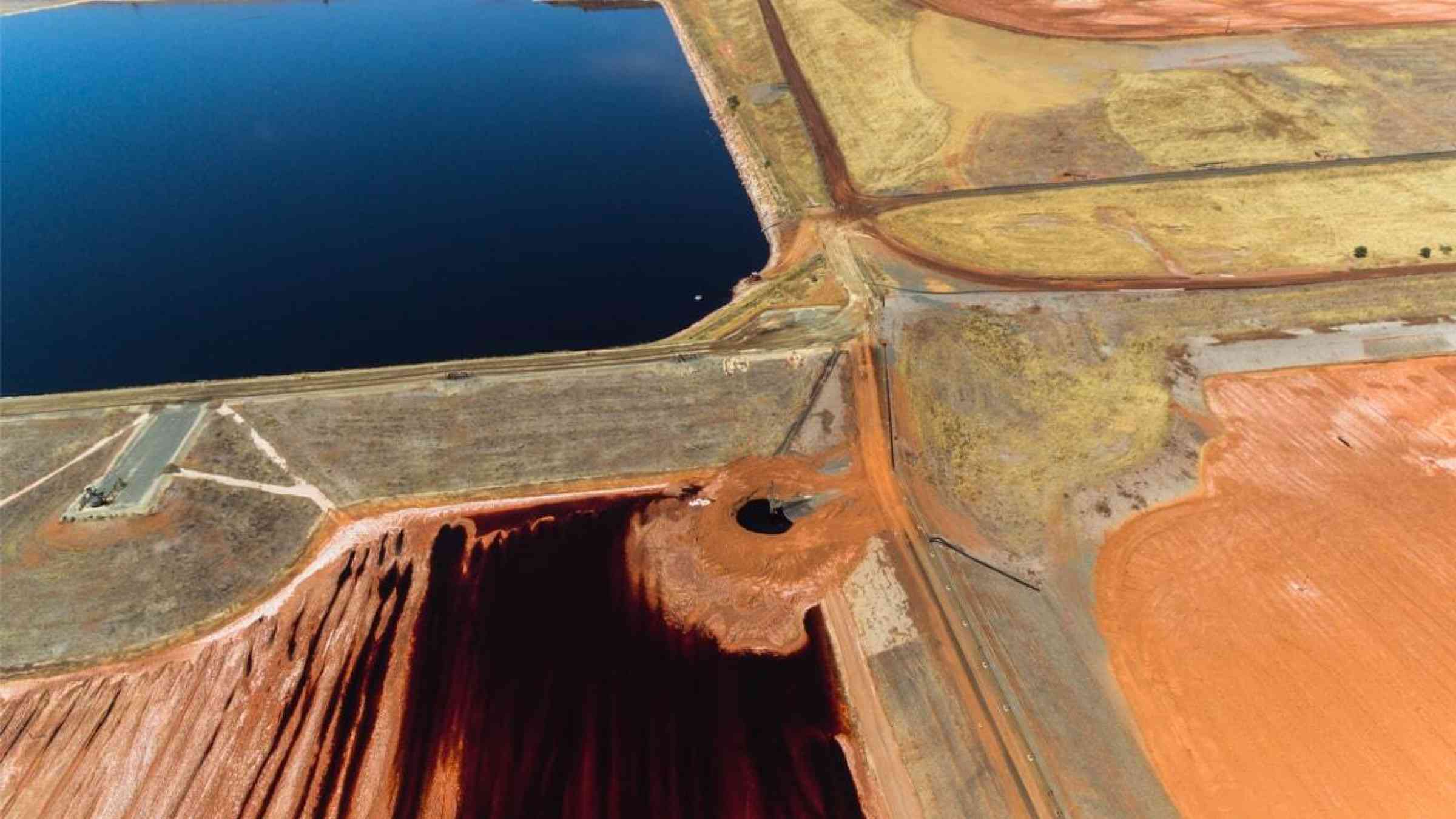Mining tailing ponds