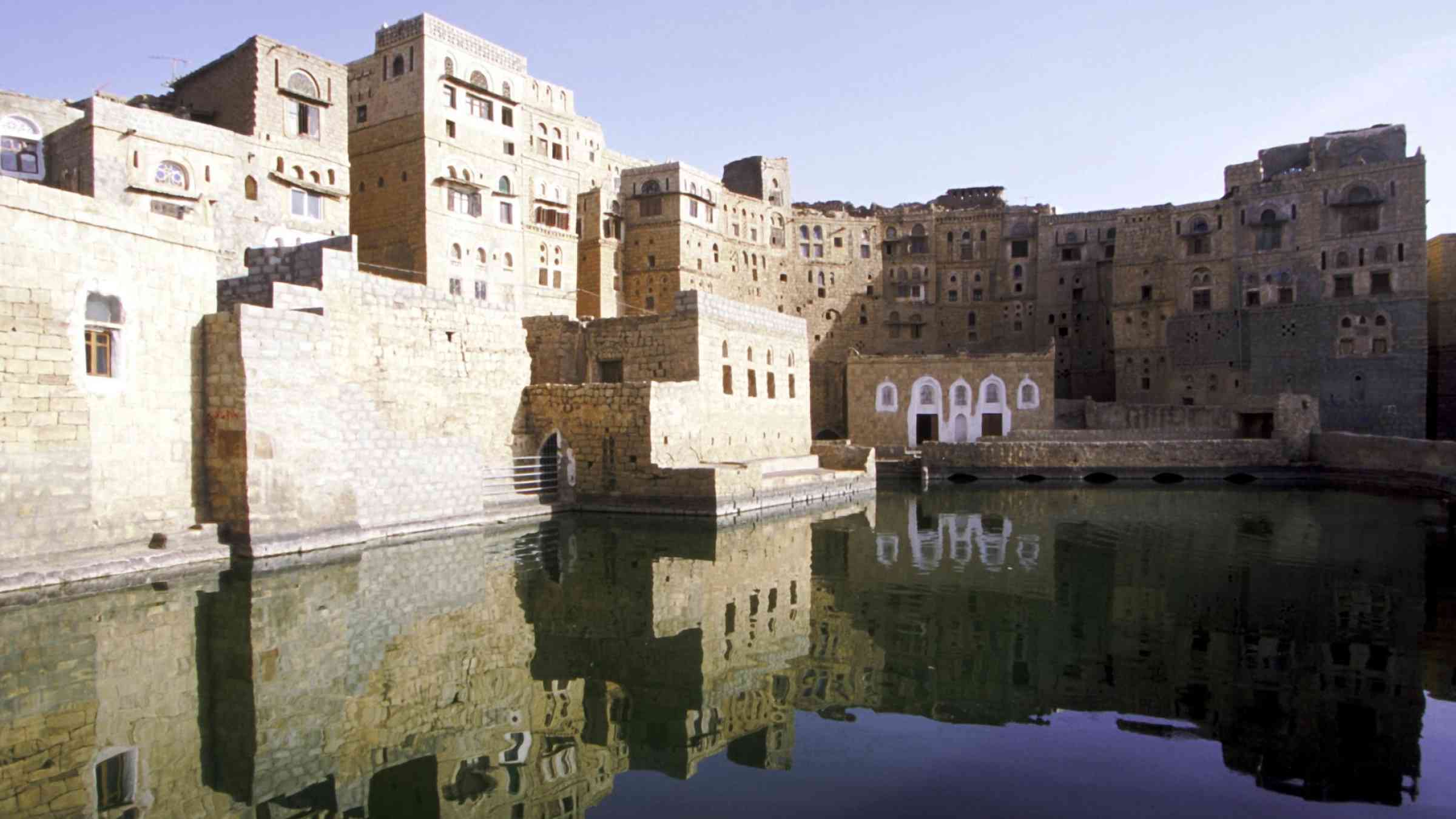 Ancient water cistern, Yemen