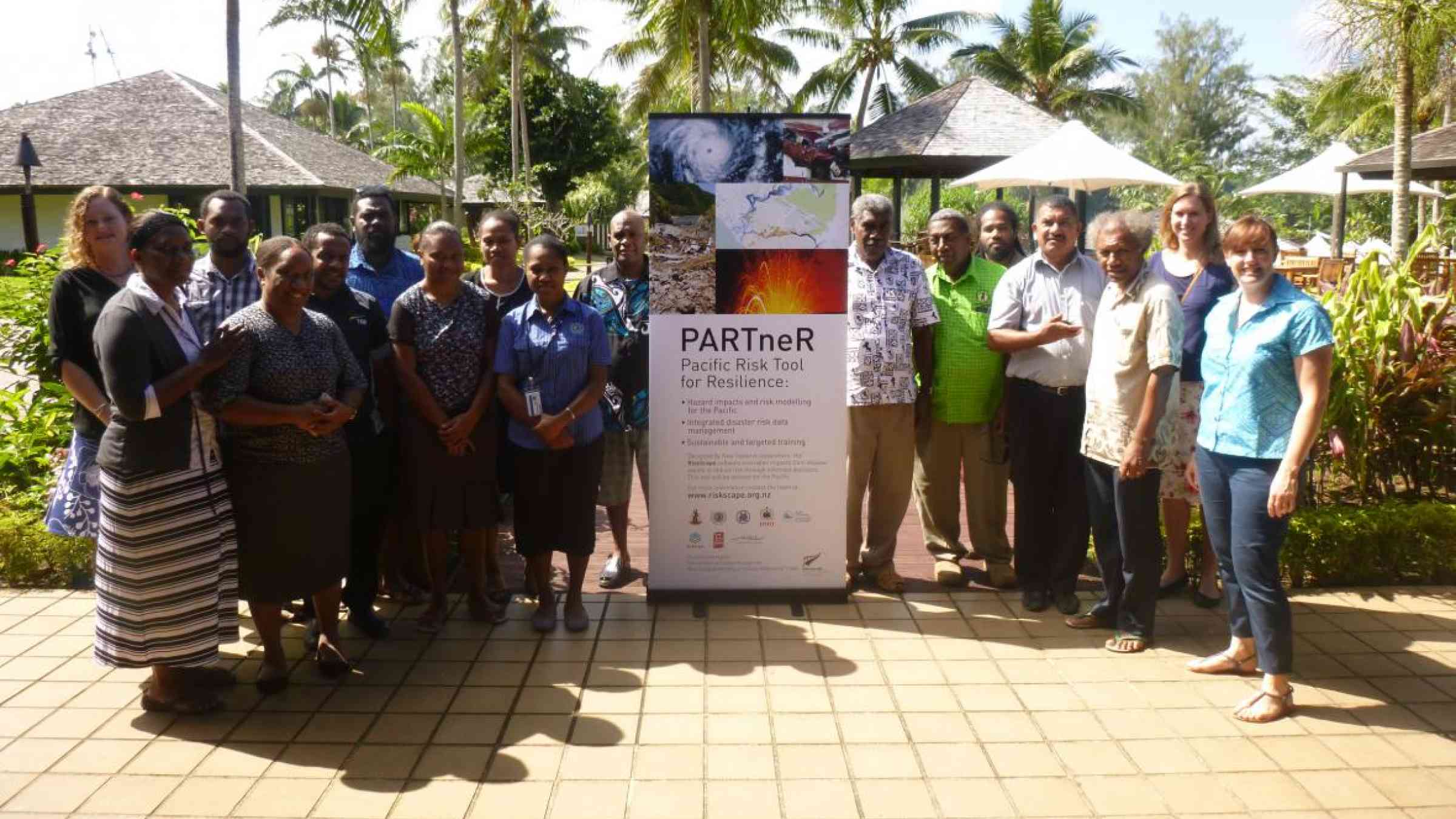 Group photo of PARTneR event in Samoa