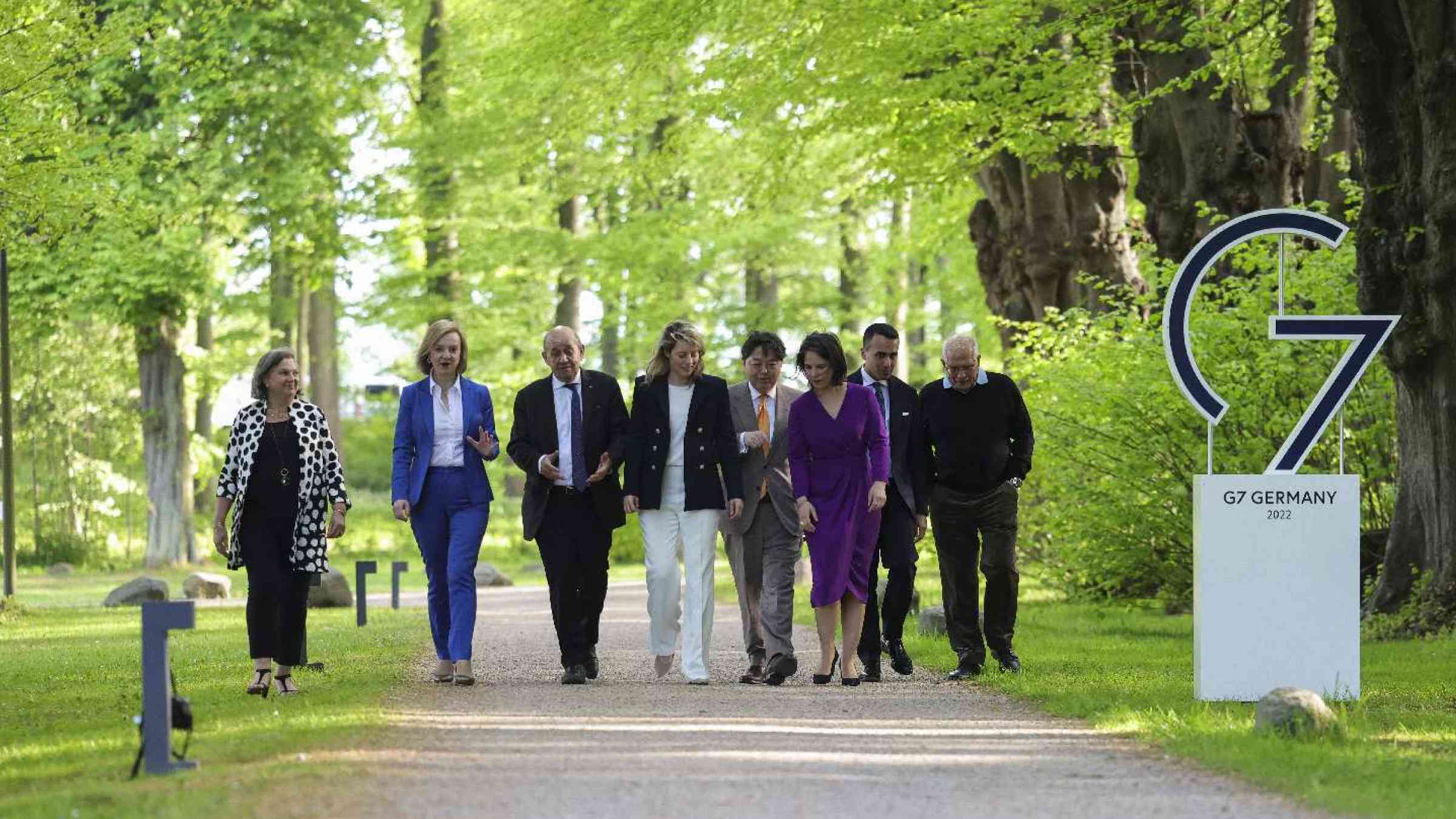 G7 foreign minister, GermanynMay 2022