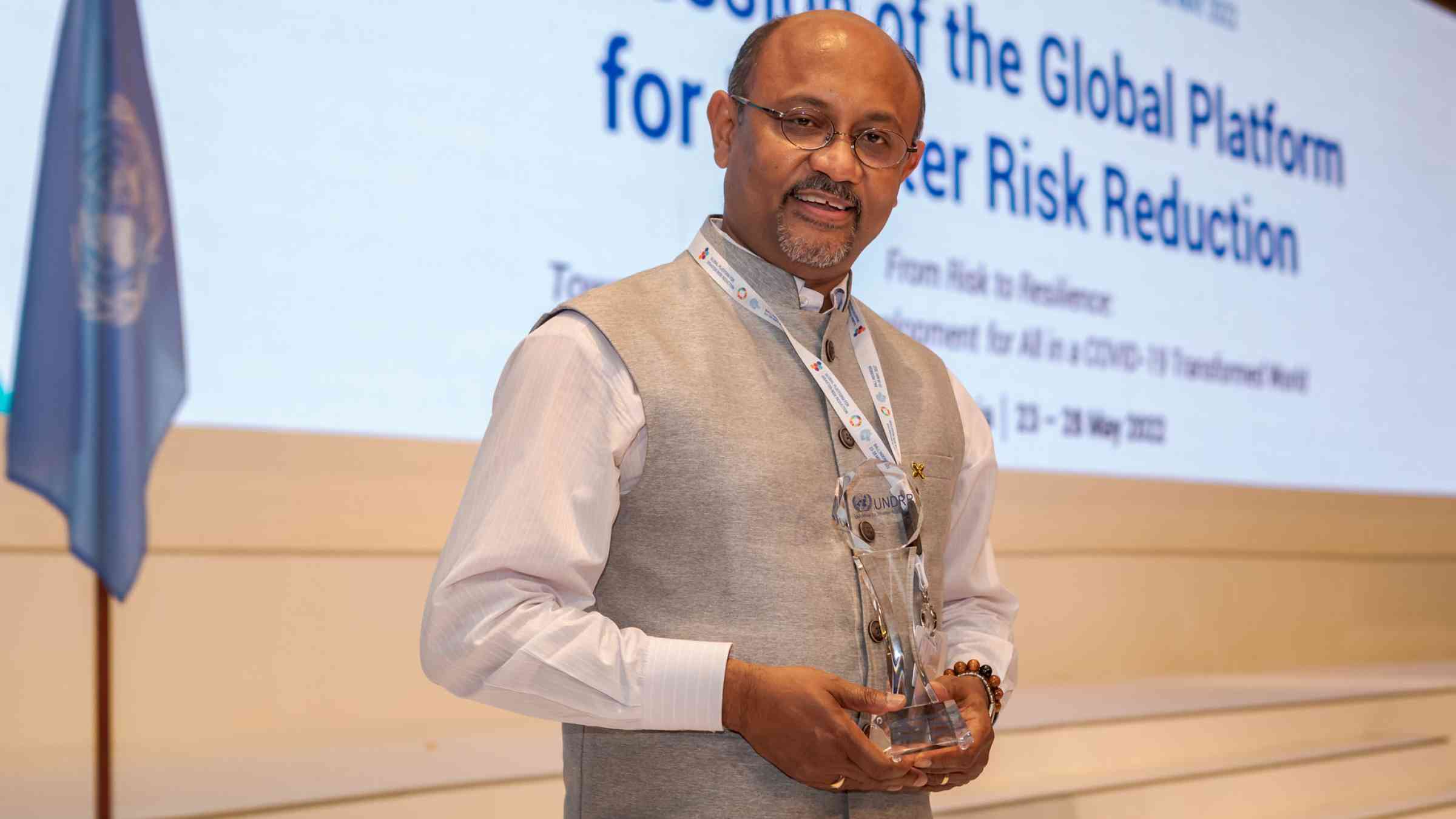 Rajib Shaw - Professor at Graduate School of Media and Governance, Keio University, Japan - has championed multi-hazard community-based disaster risk reduction in six Asian countries, and his work has led to the establishment of village level community-based working groups.
