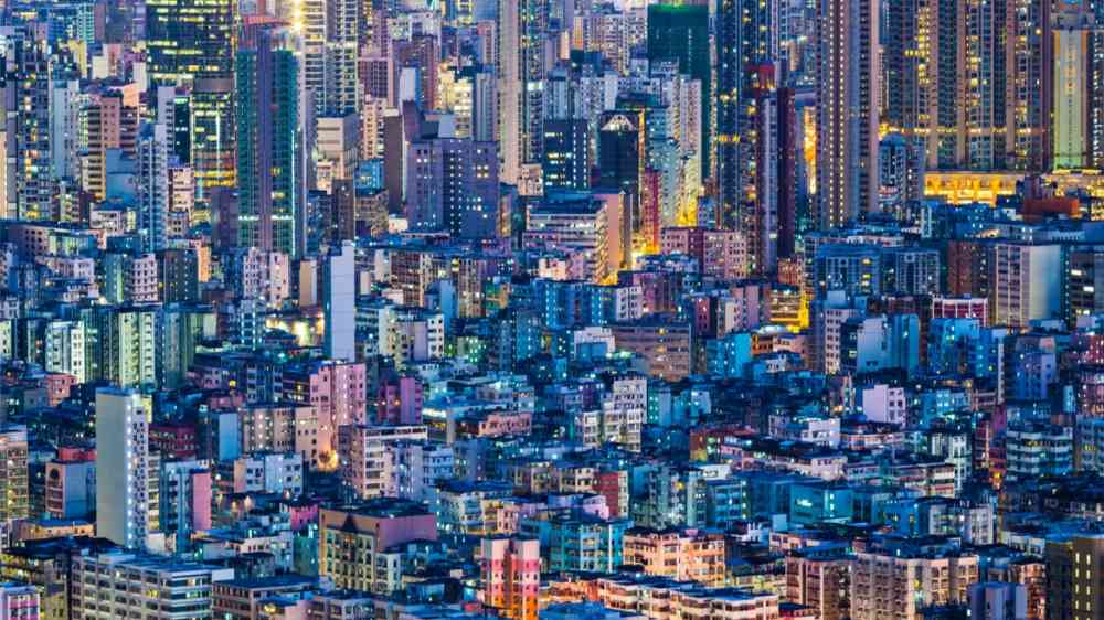 Urban landscape in Singapore
