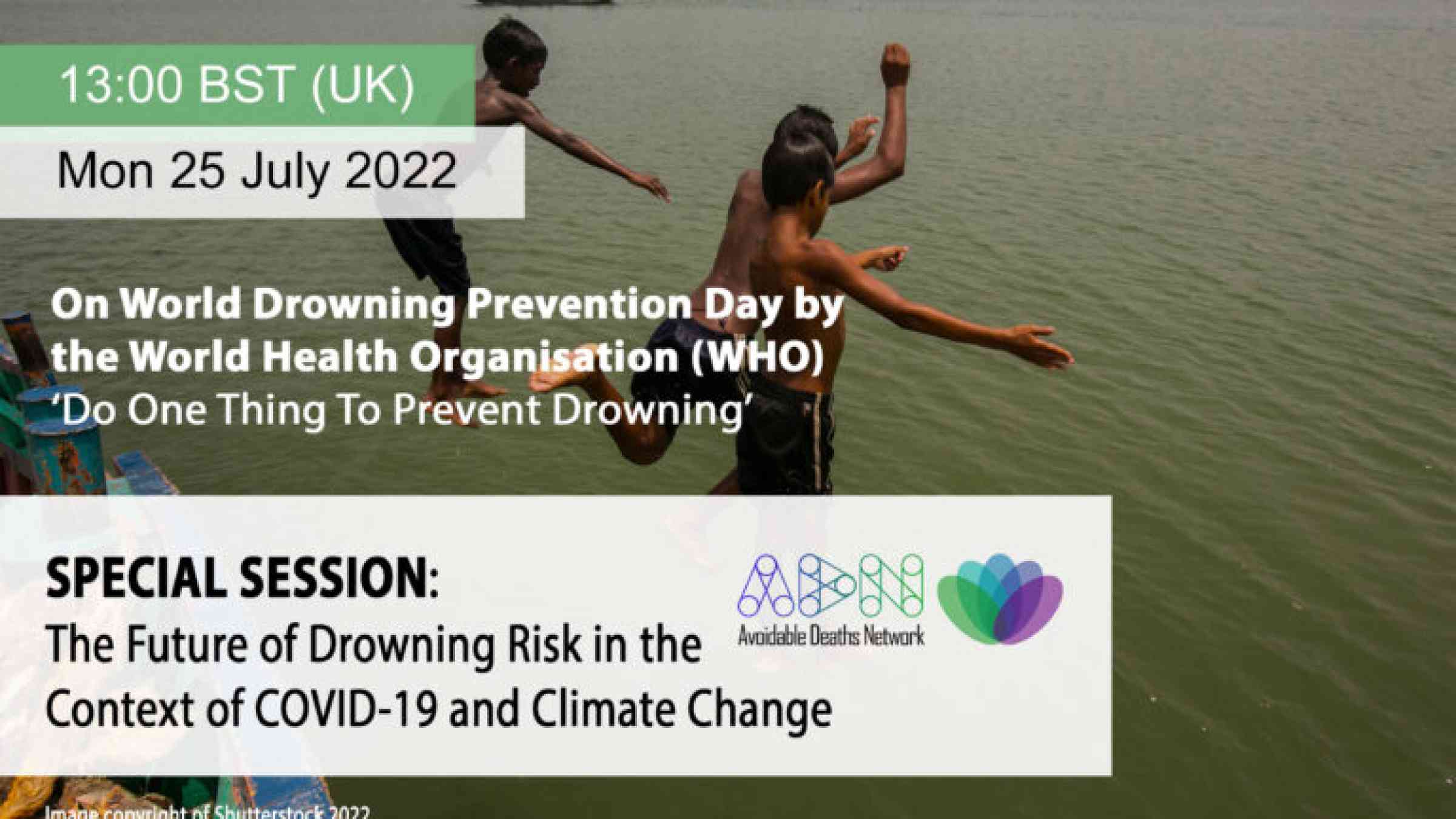 Poster of the Special Session: Future of Drowning Risk