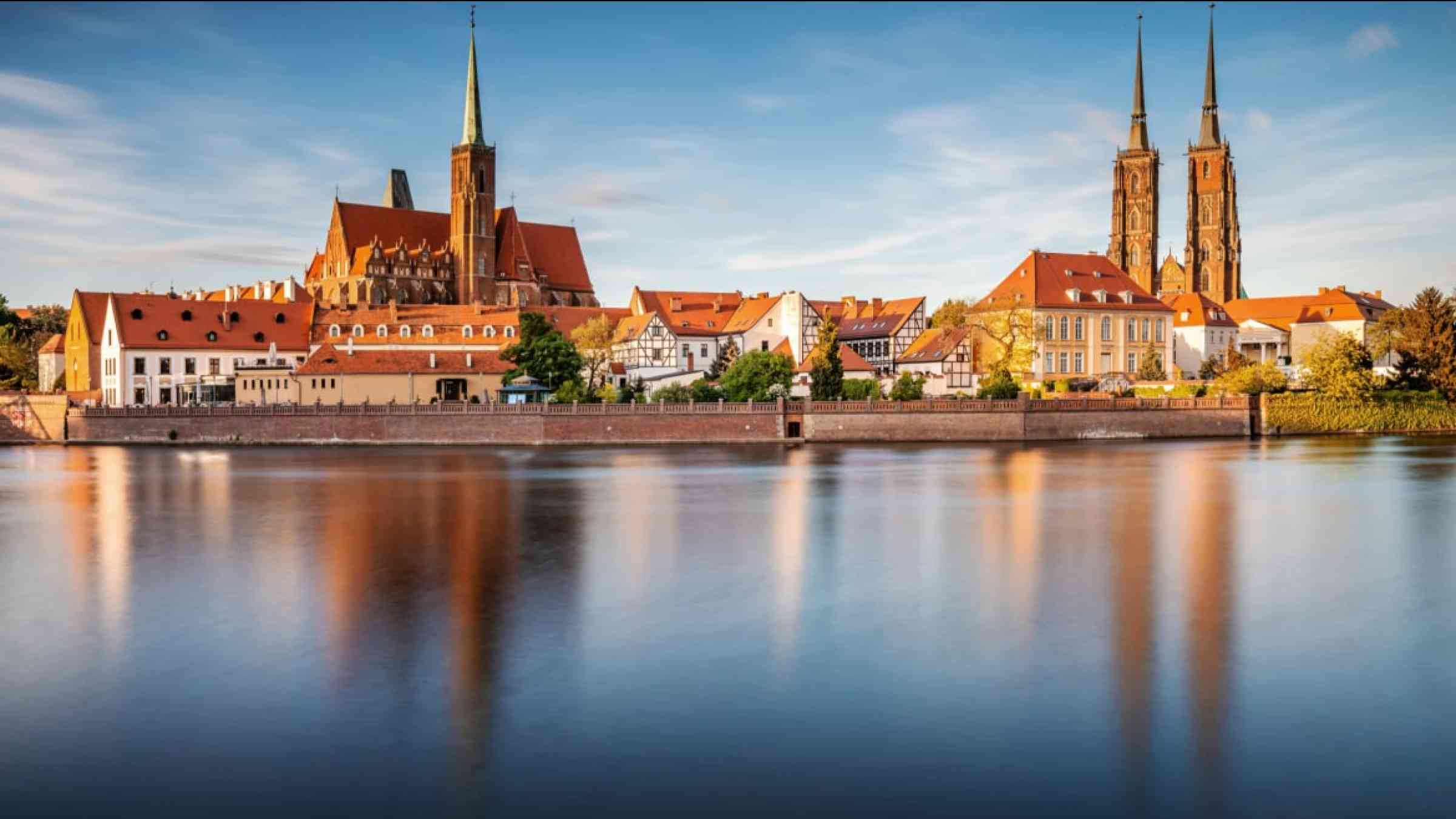 Image of Wroclaw in Poland.