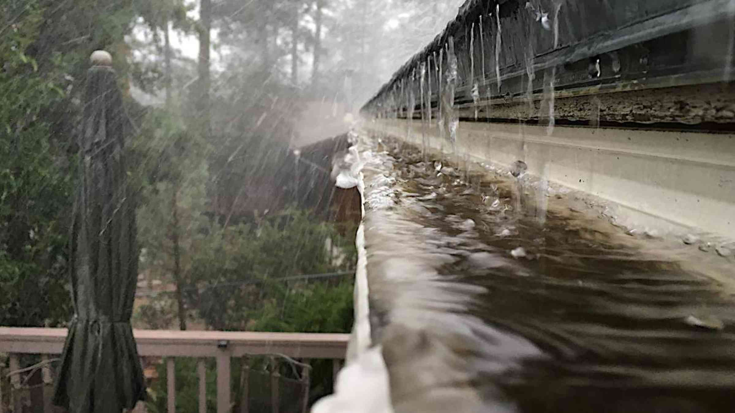 Monsoon rains in south western USA
