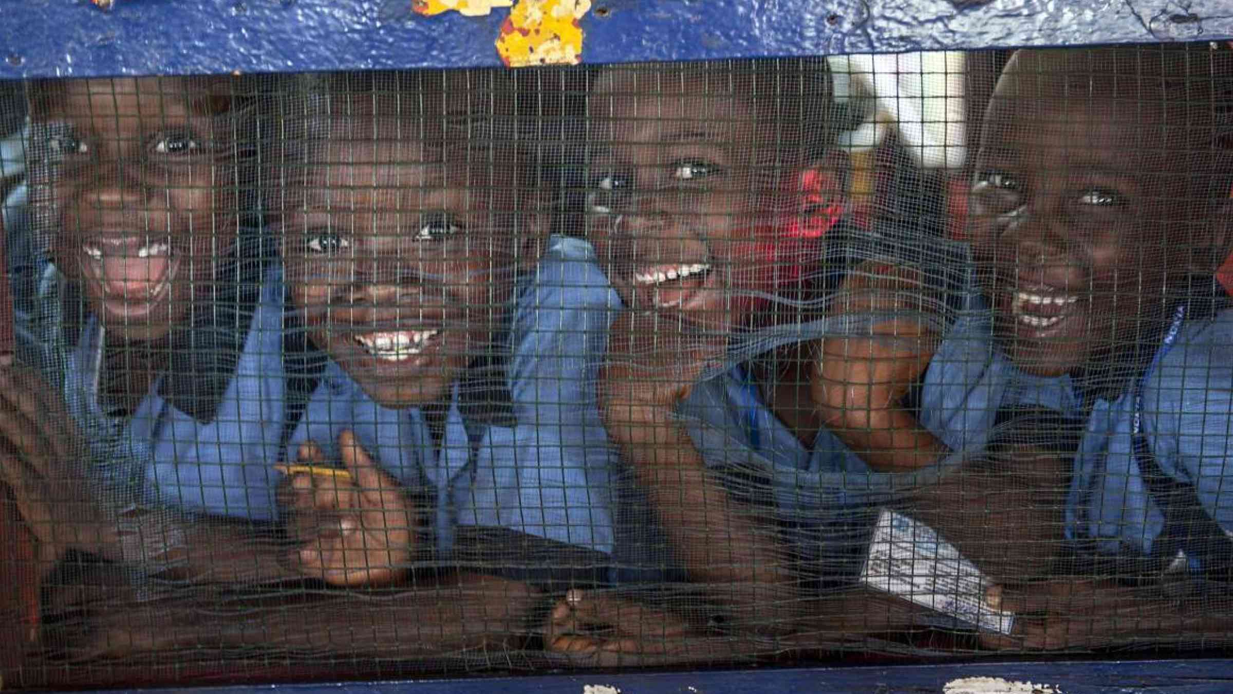 Children in Monrovia, Liberia