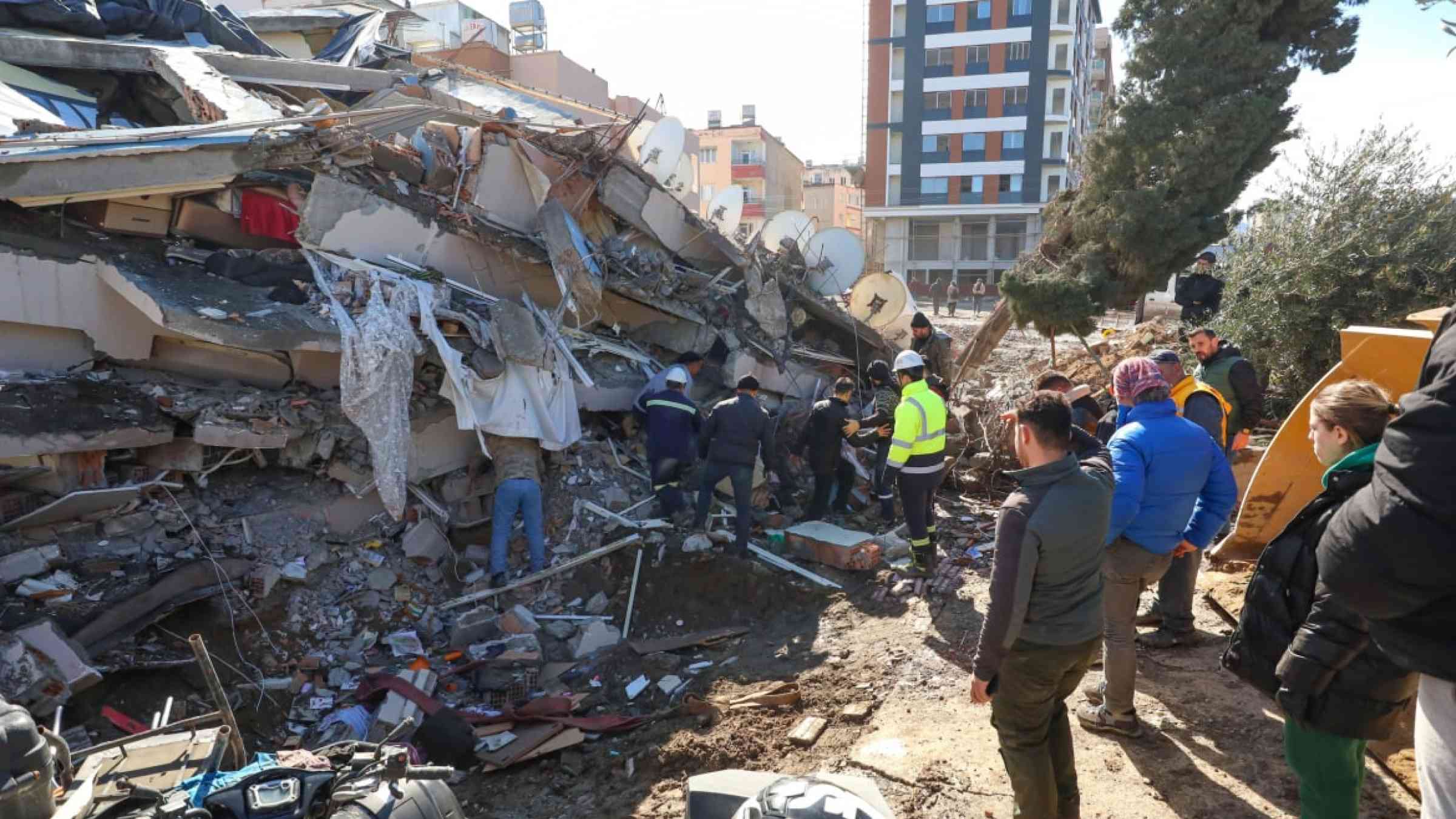 A devastating magnitude 7.8 earthquake struck the Turkish province of Kahramanmaras.
