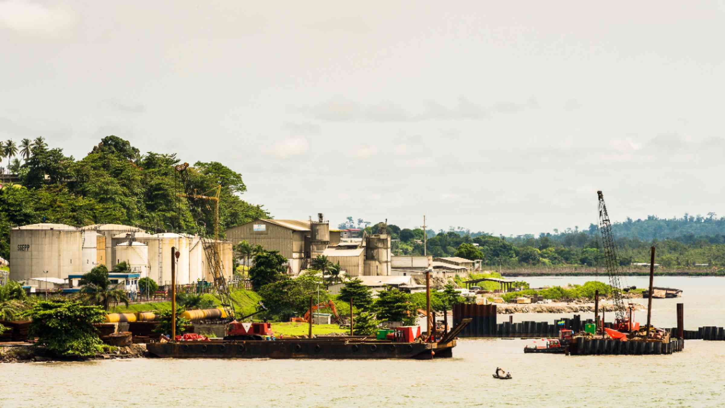 Port of Libreville, Gabon