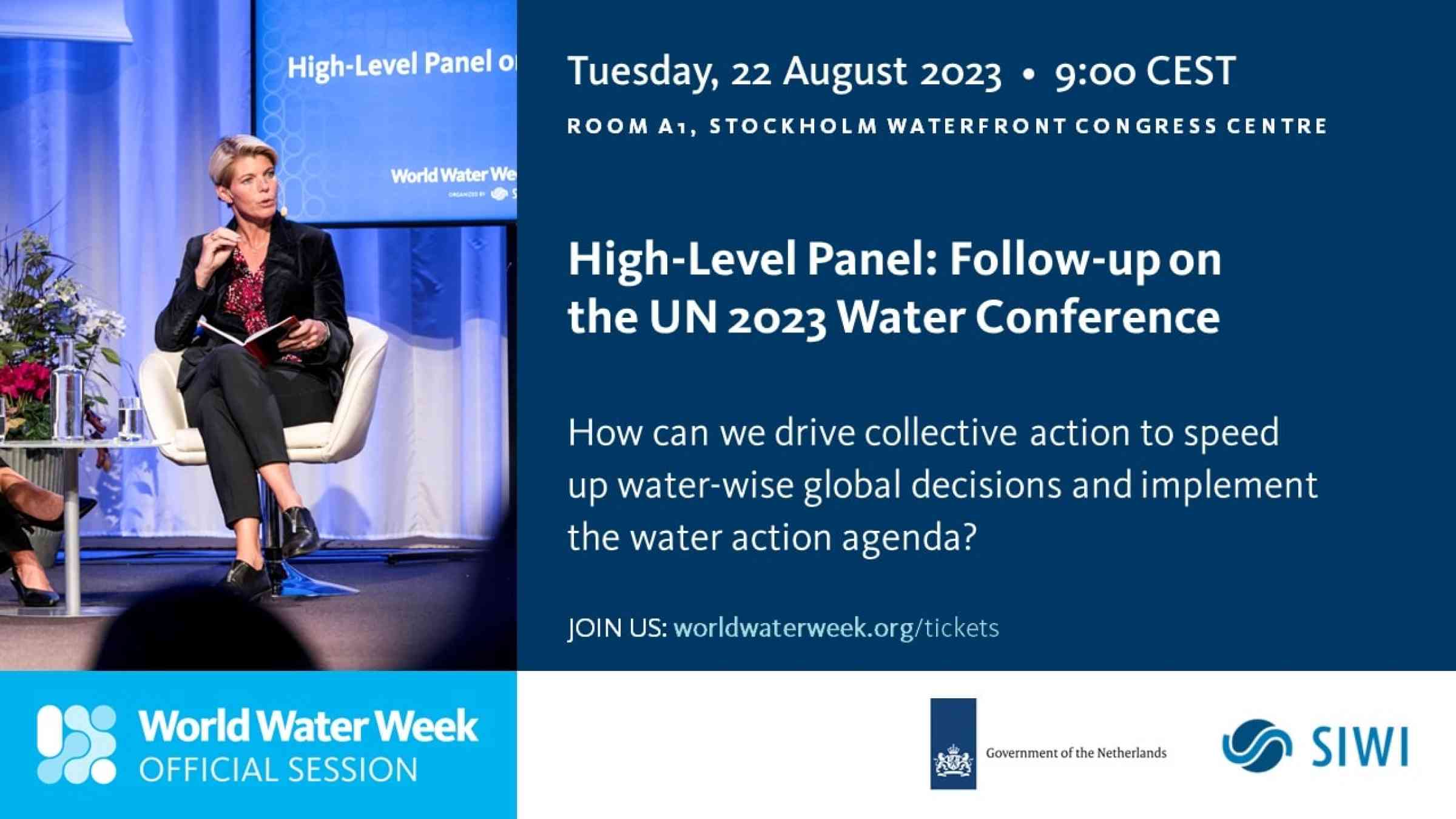 World Water Week High-Level Panel on "Follow up on the UN 2023 Water Conference" - Vimarsana News