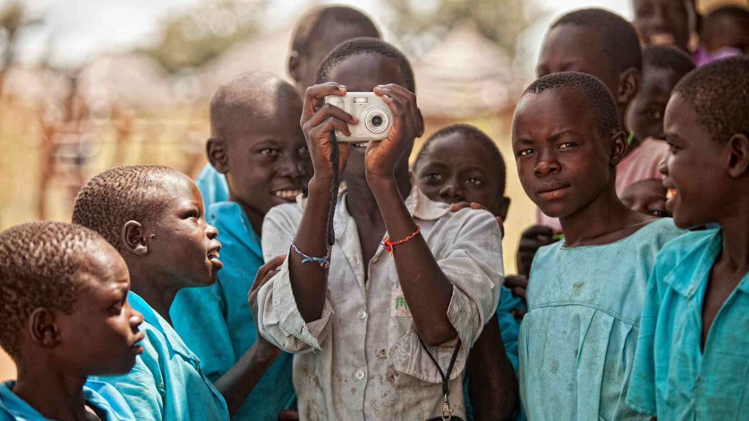 A young photographer