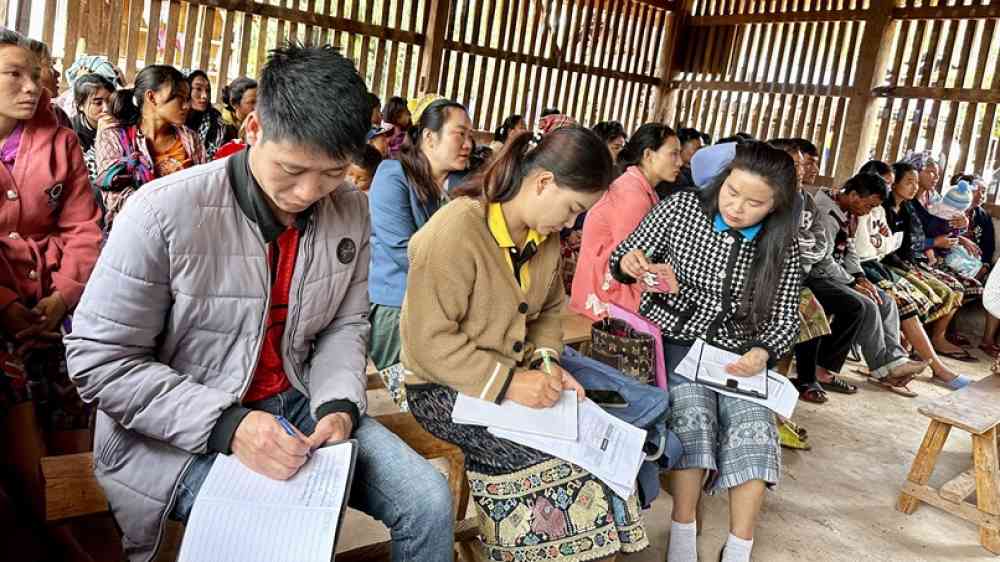 Photo of Soulinh Committee participating in the community activity
