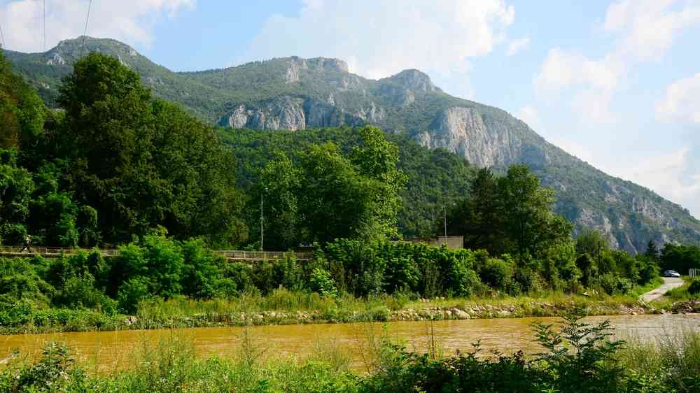Lake in Serbia