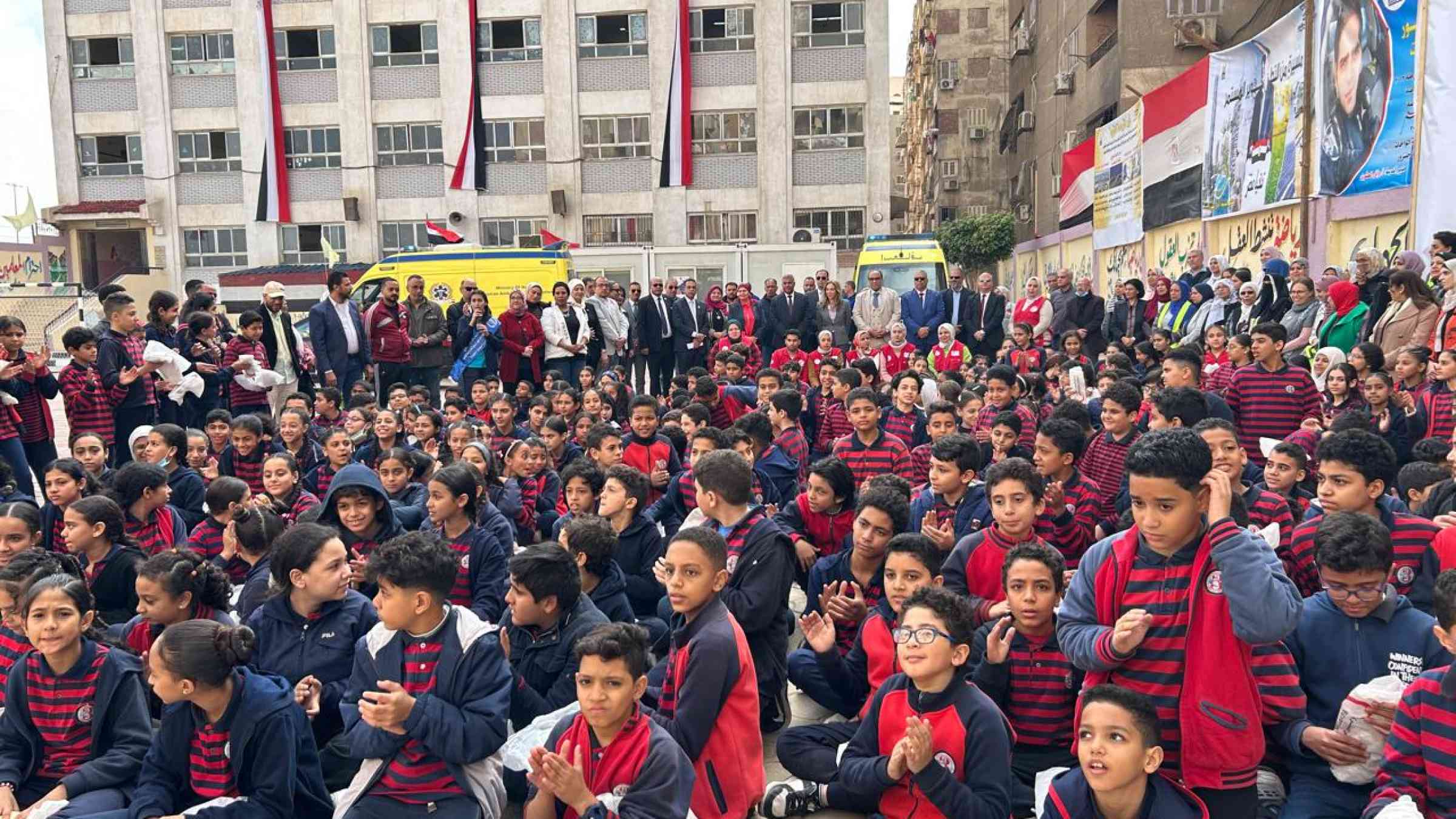 Nationwide school evacuation drills launch in Egypt