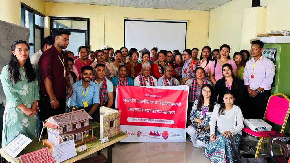 Retrofitting Workshop at Chandragiri ward 7, Kathmandu