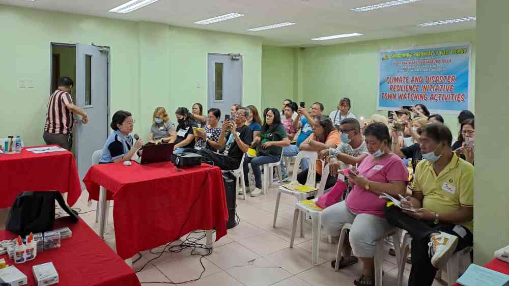 Barangay town watching committee meeting