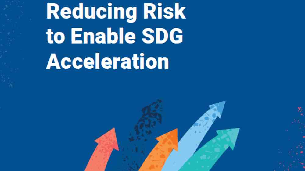 Reducing Risk to Enable SDG Acceleration